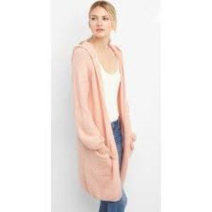 EUC GAP Long Open Hooden Coatigan SP